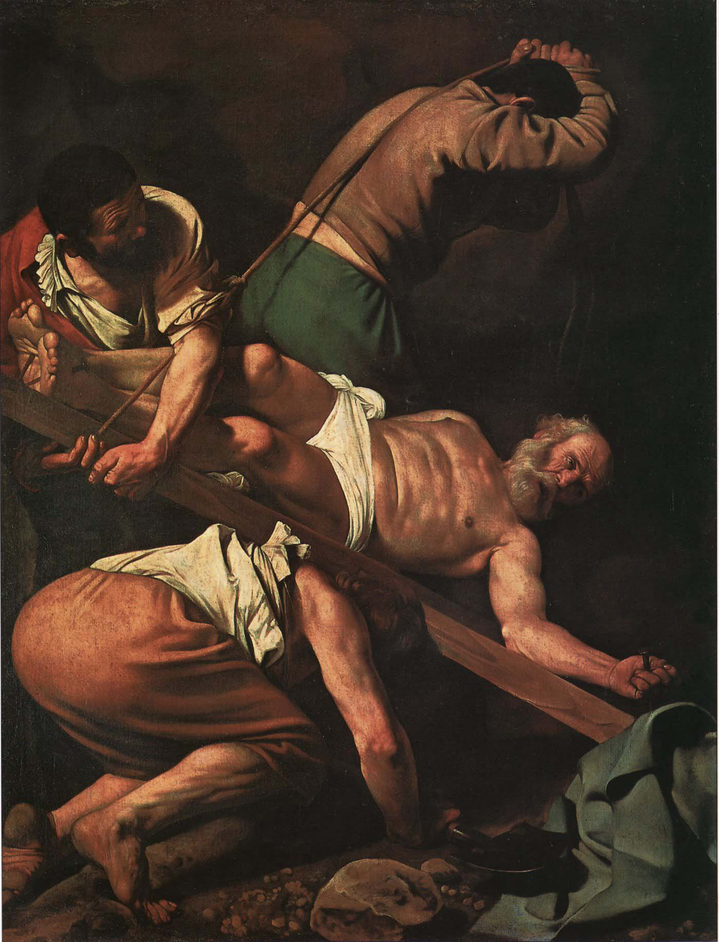 Crucifixion of saint Peter